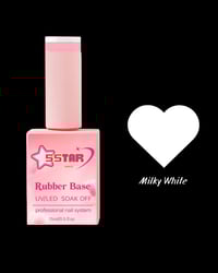 Image 1 of “Milky White” Rubber Base