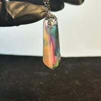 Image 10 of Crystal Pendant 4 - UV Opal Rainbow