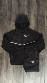 Image 2 of OG PANELLED- BLACK TRACKSUIT