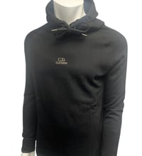 Image 1 of Pyatt Hoodie in Black/ Stone 