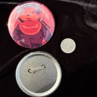 Image 3 of Brown + Proud Pinback Button
