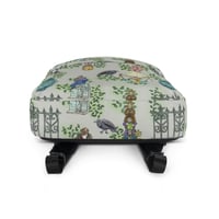 Image 5 of Grey Haunted Mansion Pattern Backpack