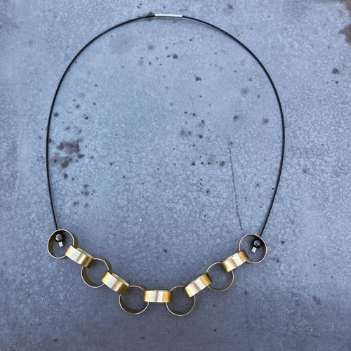 Image of Circle Link Necklace