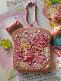 Image 1 of 🌸💖 No Home - Marie & Eunyung BFFs Toast Keychain 🍞🍓