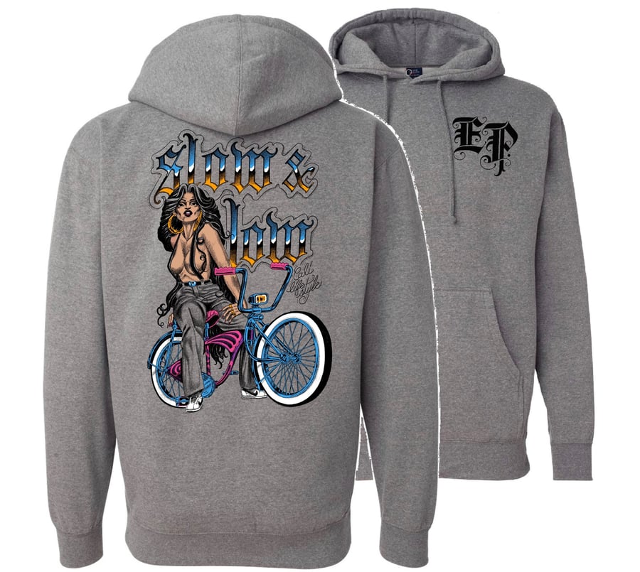Image of Color Slow and low hoodie 