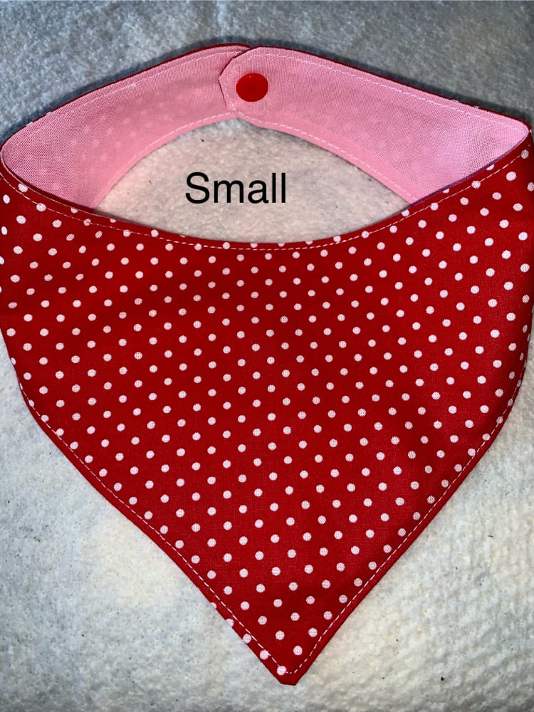 Image of Snap-On Pet Bandana (S) SWIPE ➡️for more prints 