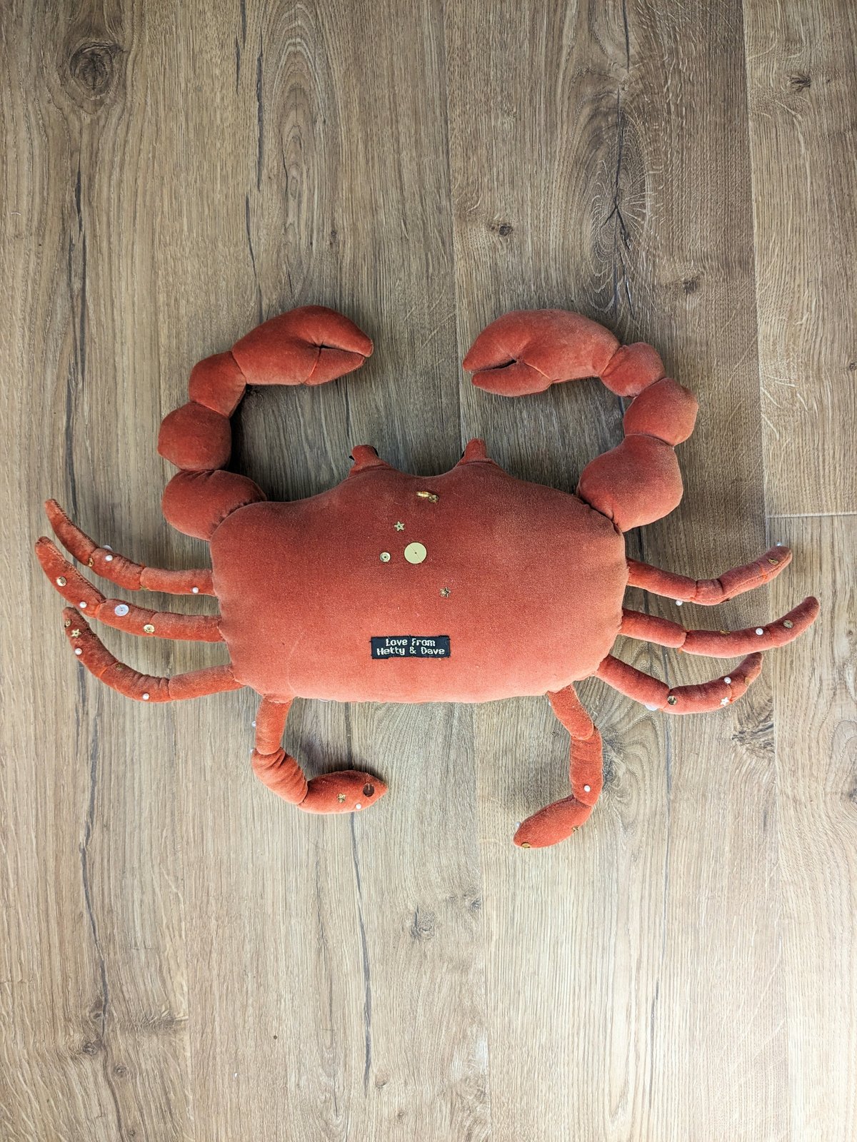 Image of Velvet Crab Wall Decoration