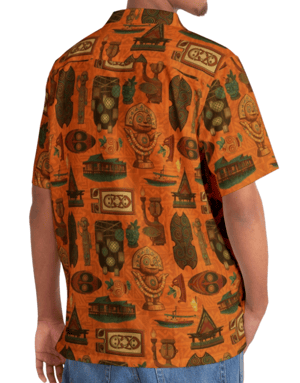 Image of SM-5XL 2026 L.E. Polynesian Resort Inspired Aloha Shirt