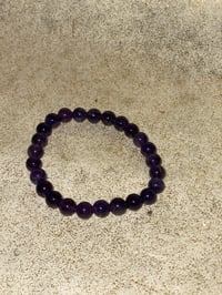 Image 1 of Amethyst bracelet 8mm