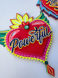 Image 2 of "PODEROSA" HEARTS SVG / ARCHIVO DIGITAL 