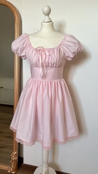 Image 1 of Milkmaid Cotton Dress