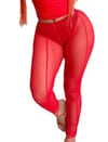 Mesh See-Through Stretch Leggings (BOTTOMS INCLUDED)