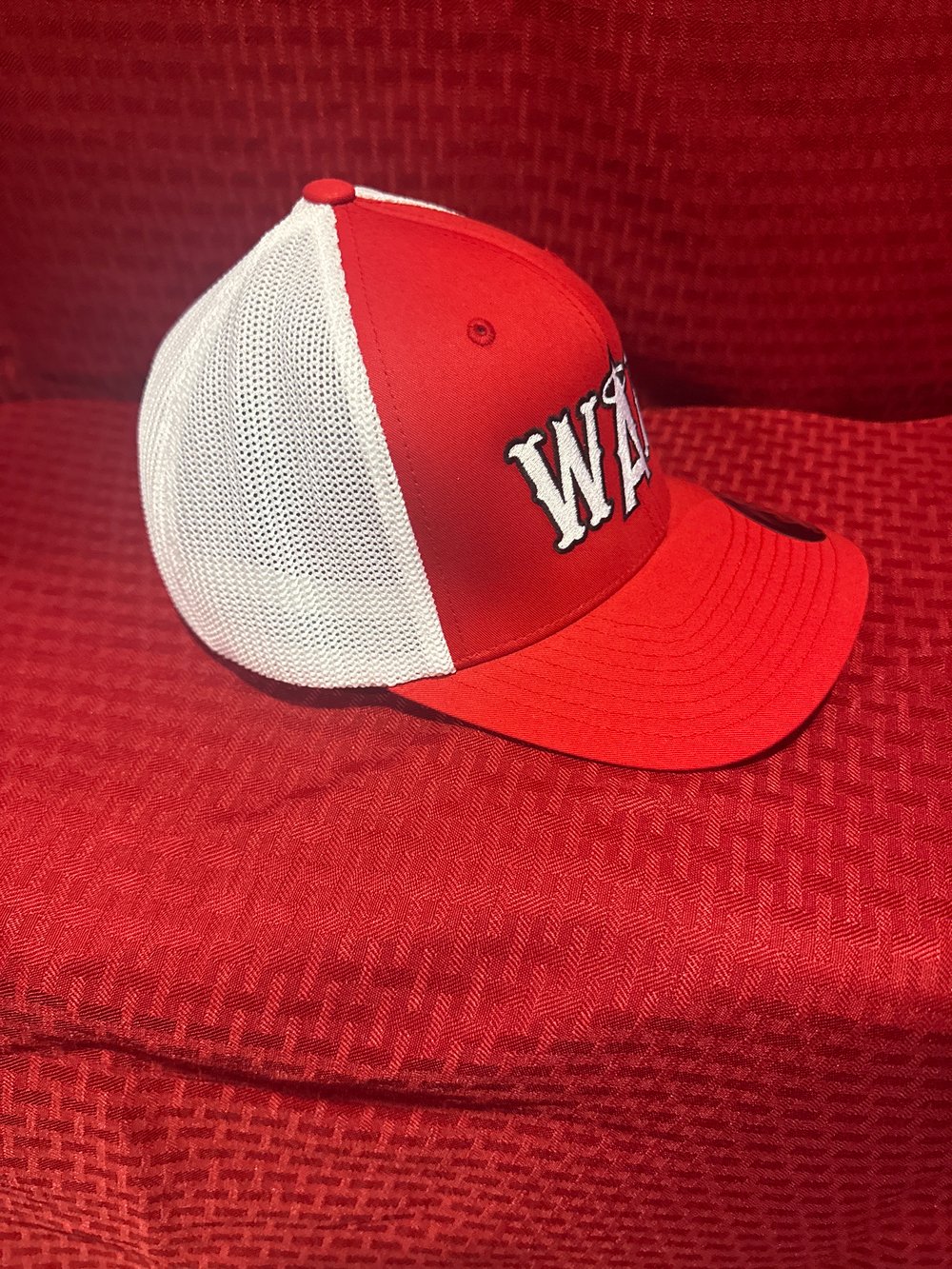 Flex Fit - WAR-Red and White 