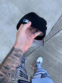 Image 3 of  BLACK “WORLDWIDE” NEW YORK METS CUSTOM FITTED