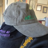 Image 3 of Vintage “Hell Yeah” corduroy cap