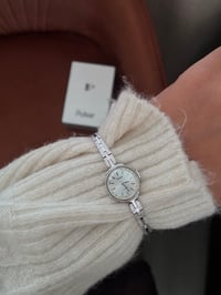 Image 4 of Vintage Dainty Silver Tone Pulsar By SEIKO 