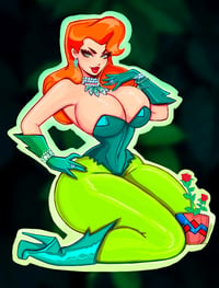 Image of Poison Ivy diamonds sticker