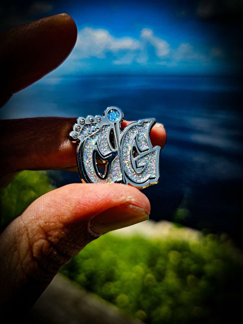 Image of FNF Silver CREATORGANG PIN 