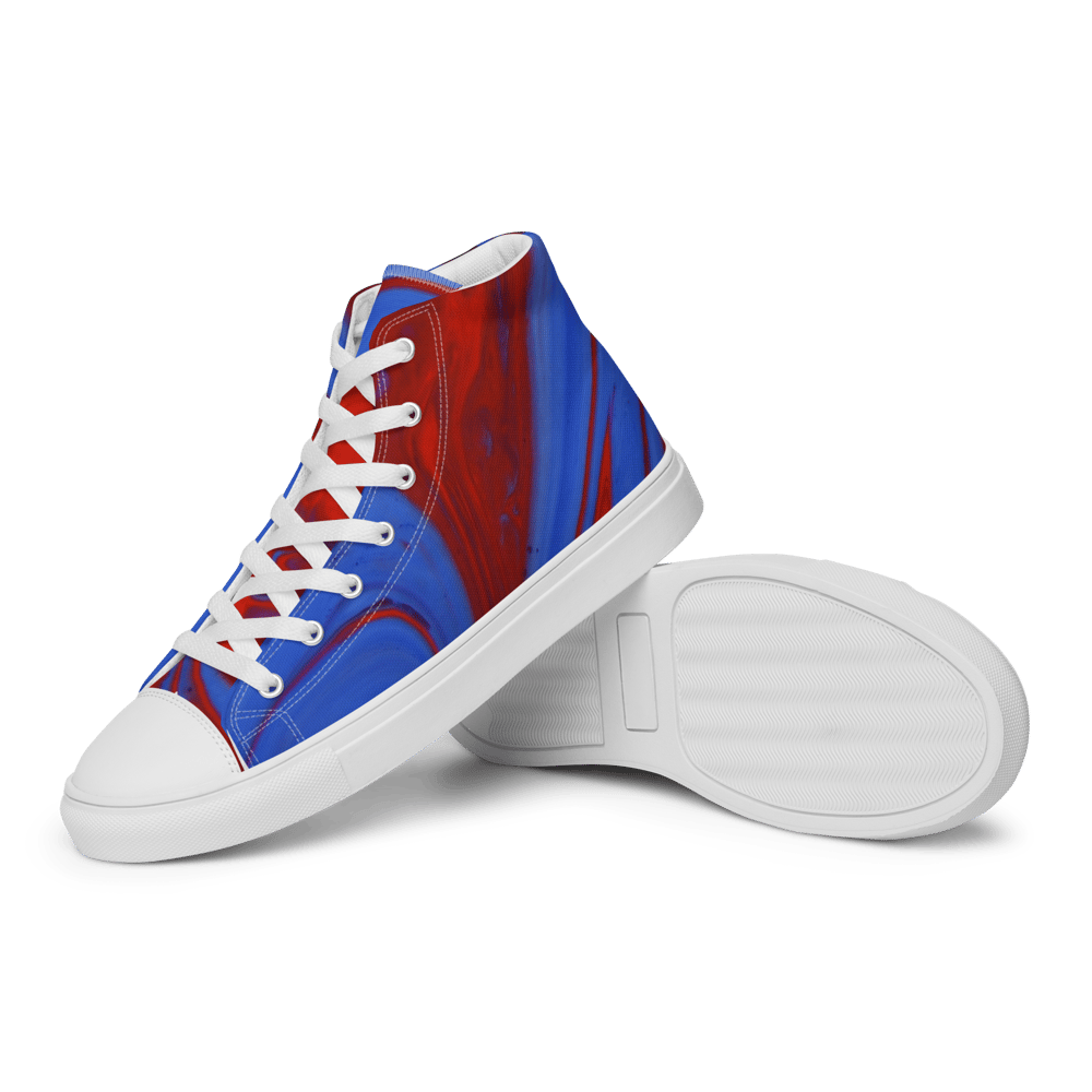 "THE HIPSTERS" ONENESS ANIWAVE HIGH TOP SNEAKERS (WOMEN'S)