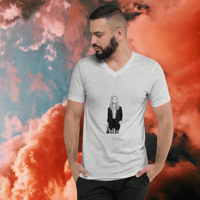 Image 5 of ⚥ 'Toxic Gothic - Business As Usual' S/S V-Neck Shirt