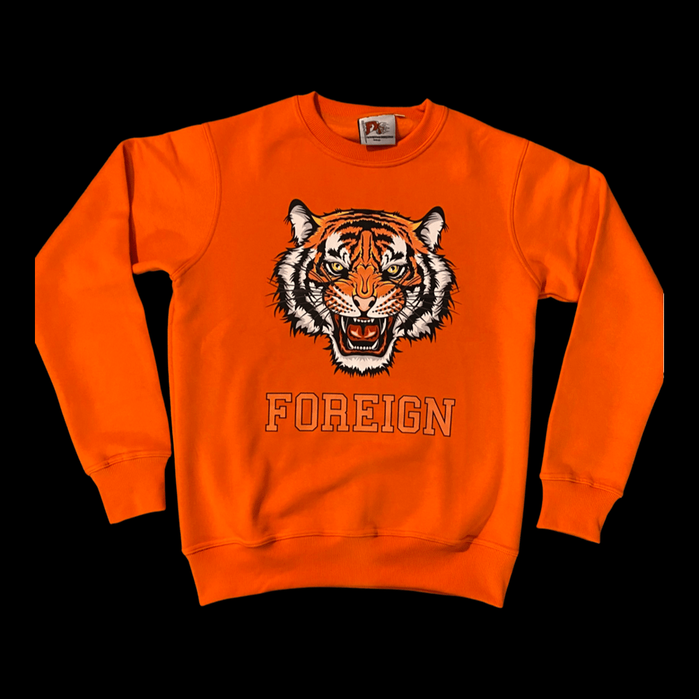 Image of The foreign. “Tiger” crewneck 