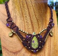 Image 1 of Atlantisite Amethyst Choker 