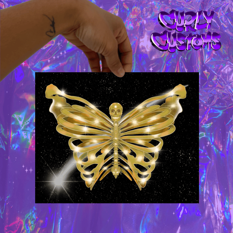 Golden Cranium (8x10) Print 