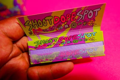Image of Shoot Dope Spot Gmo Free Organic Rolling Papers Pack