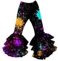 Paint Ruffle Pants
