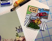 [new] take care, turtle! keychain