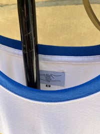 Image 3 of MOCO RINGER TEE WHITE ROYAL