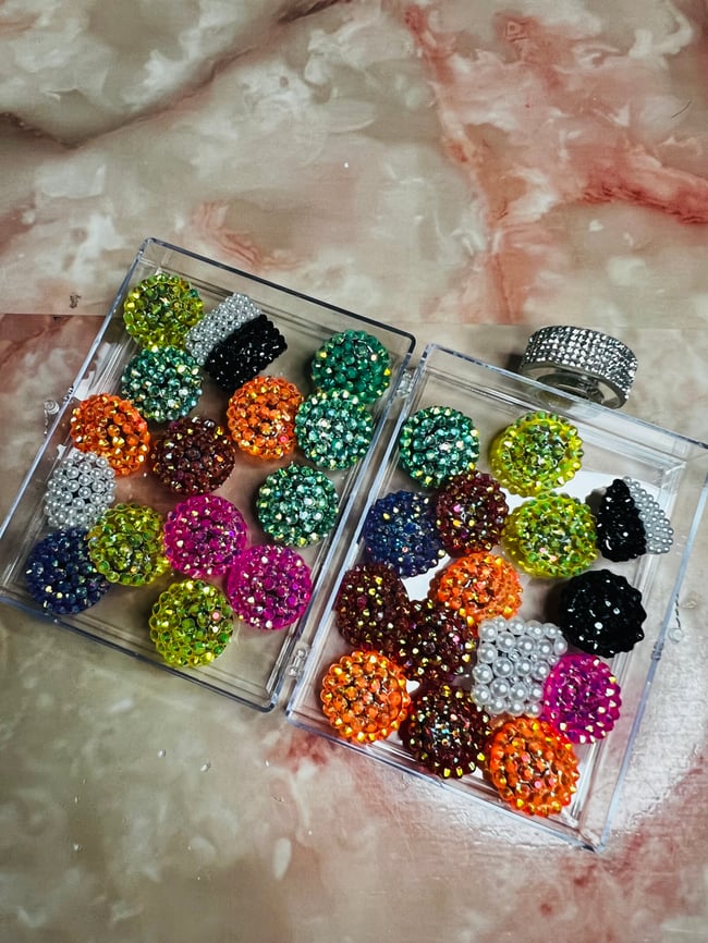 Diamond Perfume Cases