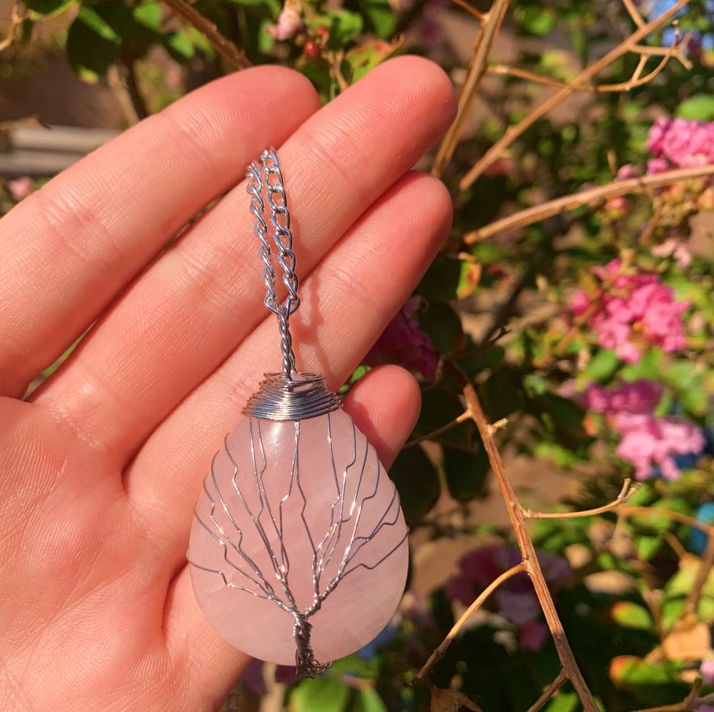 Image of Rose Quartz Pendant 