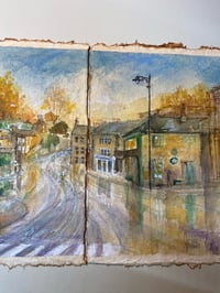 Image 2 of Triptych. After the Rain. Holmfirth 