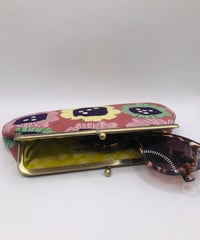 Image 3 of Square Flowers Slim Purse