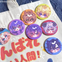 Image 2 of Nijisanji Button Pin