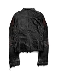 Image 2 of SS26 ‘Pystoni’ Leather Napoleon Jacket 