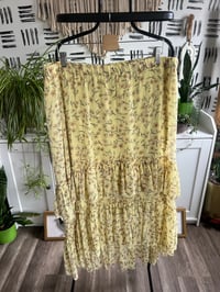 Image 1 of H & M boho ruffle skirt 
