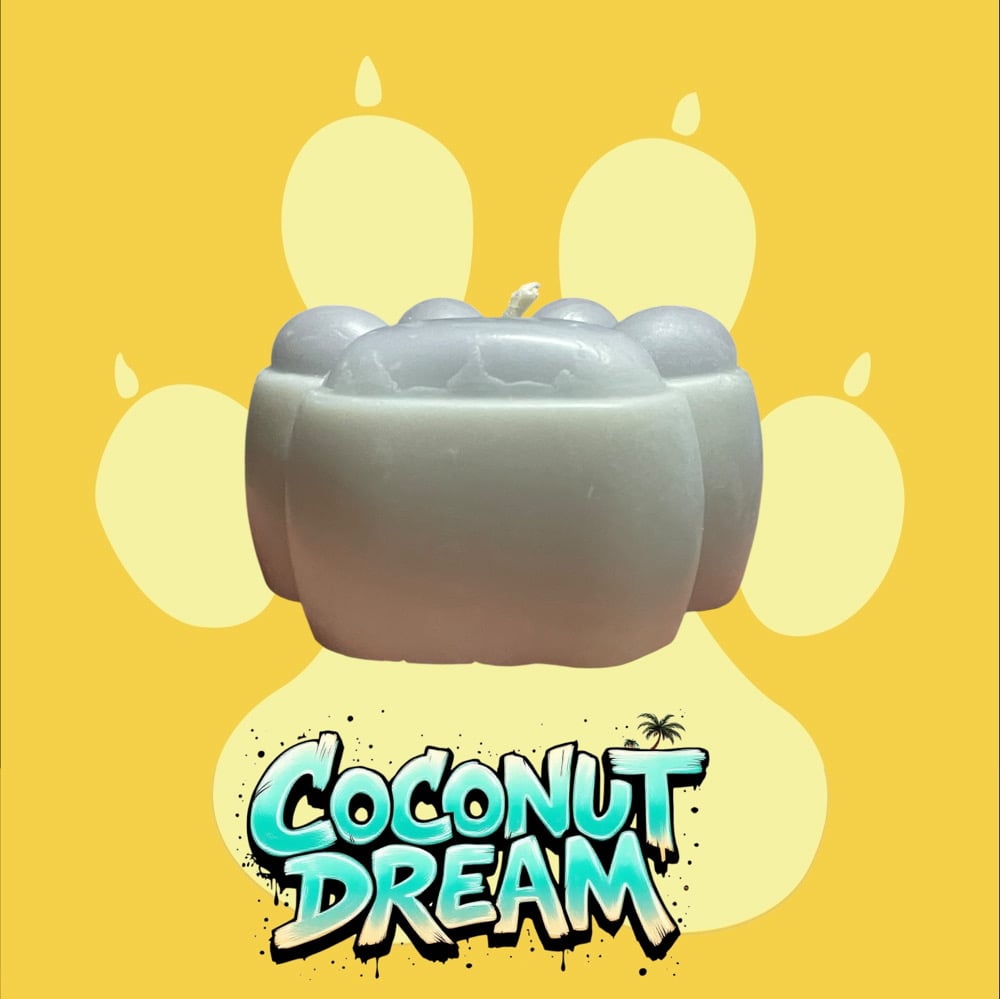 Image of Coconut Dream Paw Candle