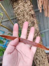 Image 7 of Mini city bag tribal Tan plain strap