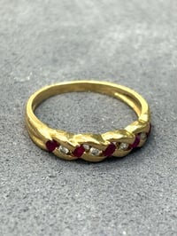 Image 2 of Plaited Ruby & Diamond