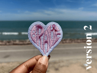 Image 3 of Brave Cancer Heart Patch / Custom Colors