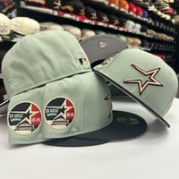 Image 3 of New Era 59Fifty Everest Green 35yrs