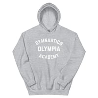 Image 3 of Olympia Gymnastics Academy Text Unisex Hoodie