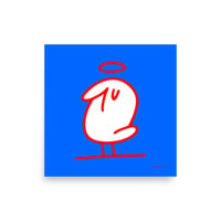 FISU bird 20th annviersary Limited Edition Fine art print (12" x 12")