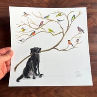 ORIGINAL ARTWORK -  Big Branch - 25x25cm