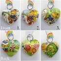Rocket & Co. Retro Rainbow Brite keyrings