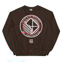 Image 1 of LOVEDCGOGO "CRANK CAPITAL USA" SEAL - Dark Unisex Sweatshirt (see color options)