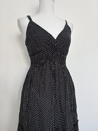 Image 2 of 00s Maxi Polka dot dress // M