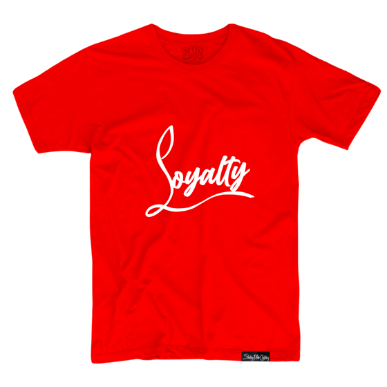 Image of Loyalty shirt (Red/White)